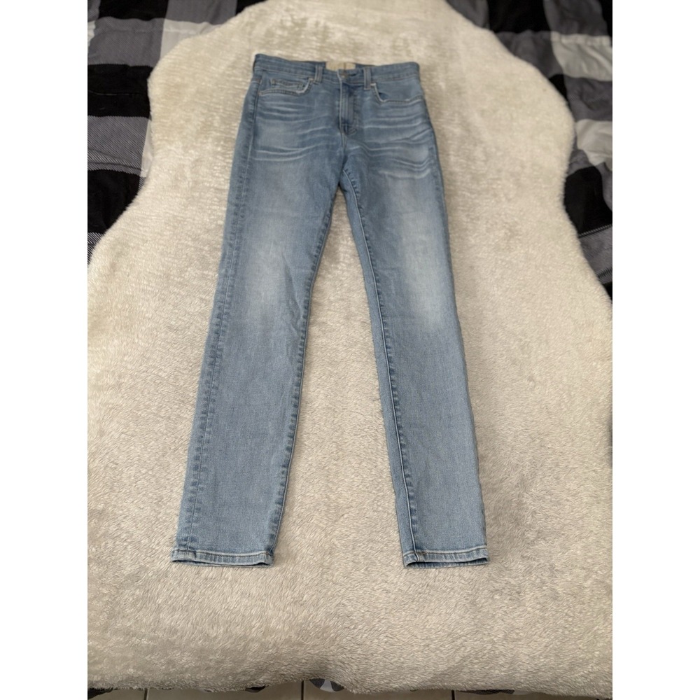 CQY Jeans Womens High Rise Skinny Blue‎ Denim Jeans Size 28 Pants